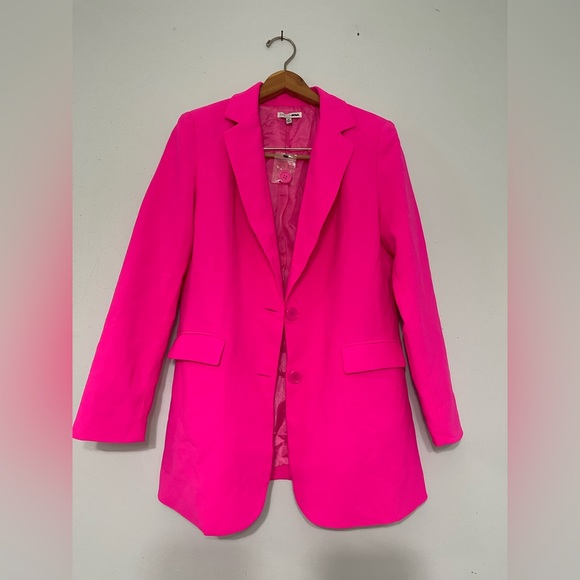 Fashion Nova neon pink blazer - Picture 1 of 5